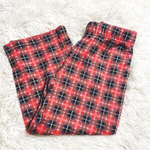 AEGEAN • Red Tartan Plaid PJ’s Pajama Pants
